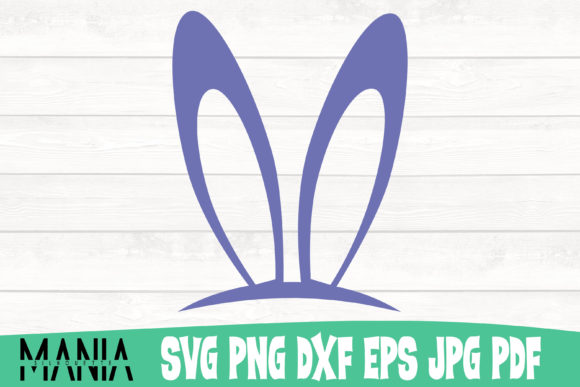 Bunny Ears Easter Svg Cut File Design Graphics & Graphic Templates