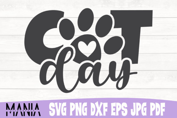 Cat Day Svg Cut File Design: A Practical Review for Graphics and Graphic Templates