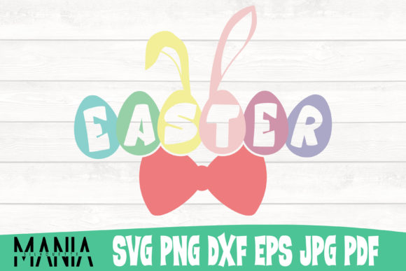 Easter Bow Tie Svg Cut File Design Graphics Review