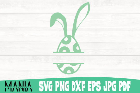 Easter Egg Monogram Svg Cut File Design: Graphics for Editorial Use