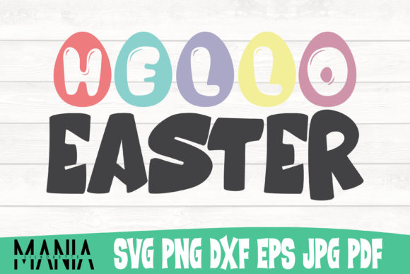 Hello Easter 2 Svg Cut File Design Review