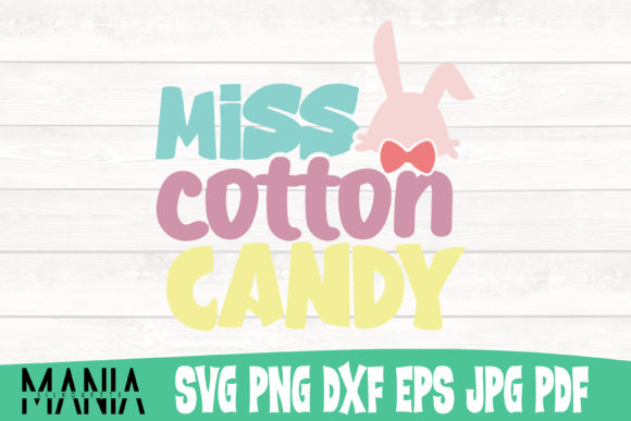 Miss Cotton Candy Svg Cut File Design Graphics and Graphic Templates