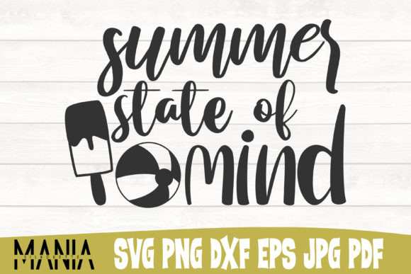 Summer State of Mind Svg Cut FIle Design Review
