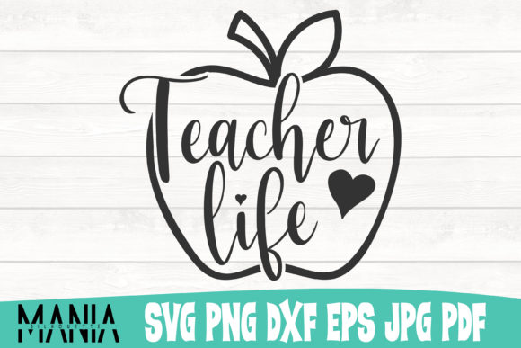 Teacher Life Svg Cut File Design Review for Real Embroidery Projects