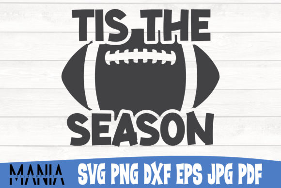 Tis the Season Football Svg Cut File Graphics and Graphic Templates Review