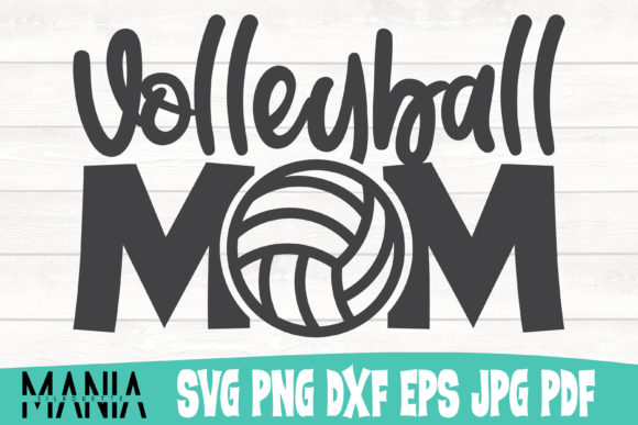 Volleyball Mom Svg Cut File Design Graphics Review